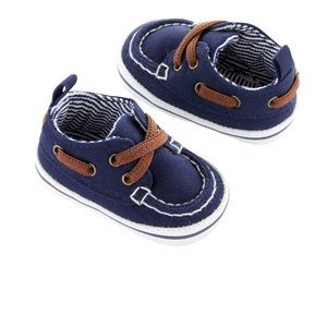 Baby Boy Carter’s Boat Shoe Crib Shoes